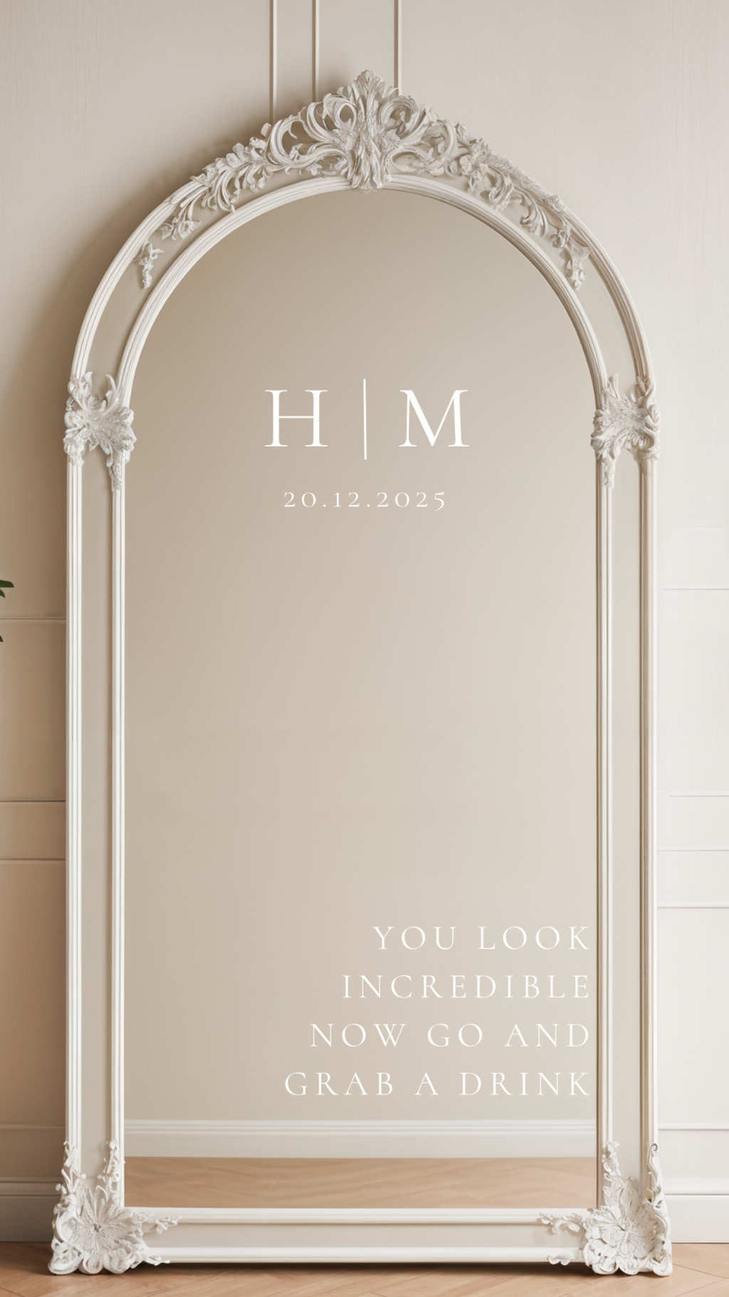 Personalisierte Vinylfolie