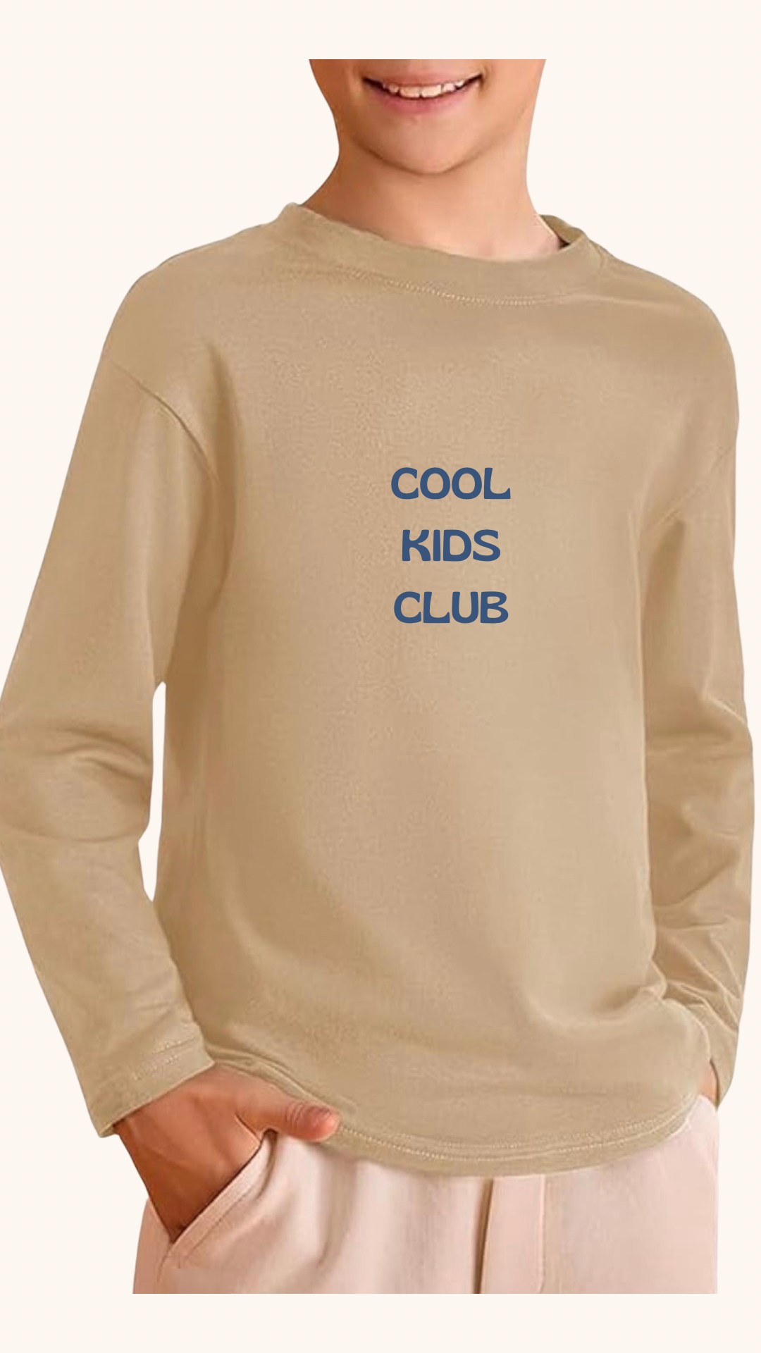 Kinder Sweatshirt „Cool Kids Club“