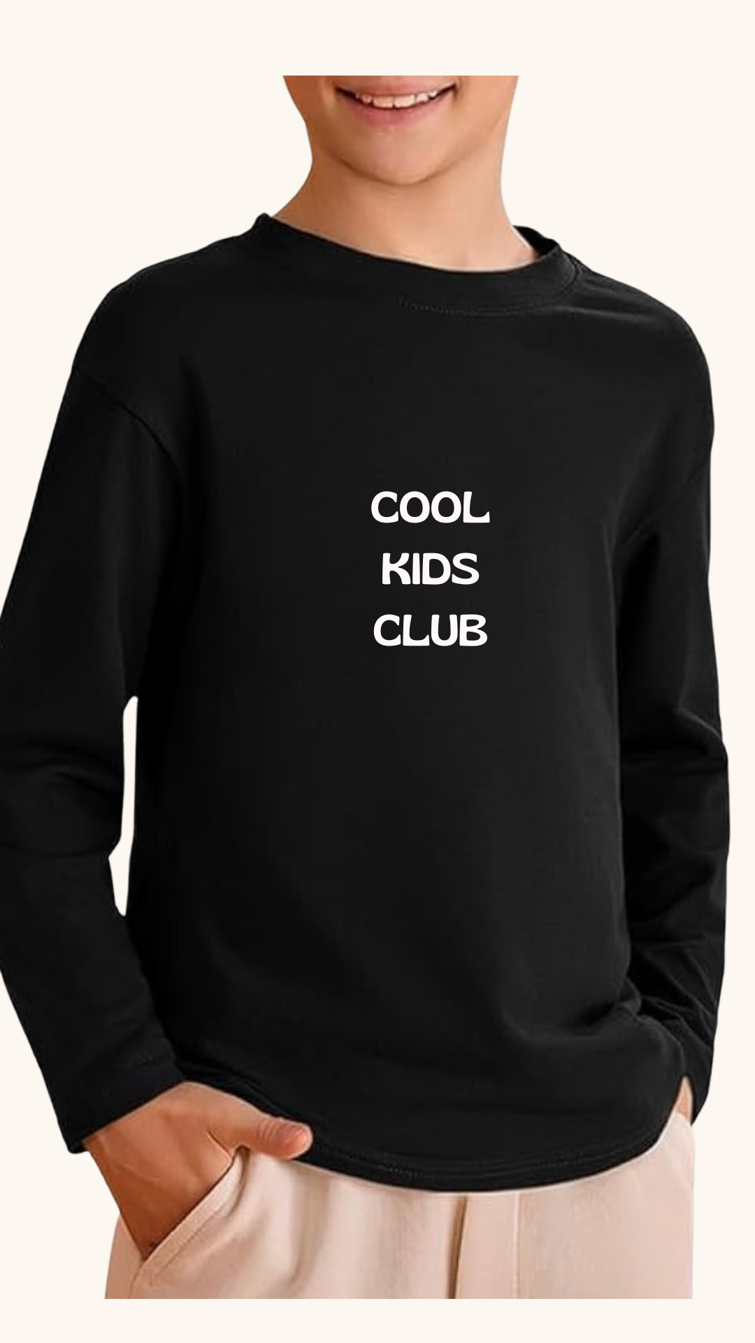 Kinder Sweatshirt „Cool Kids Club“