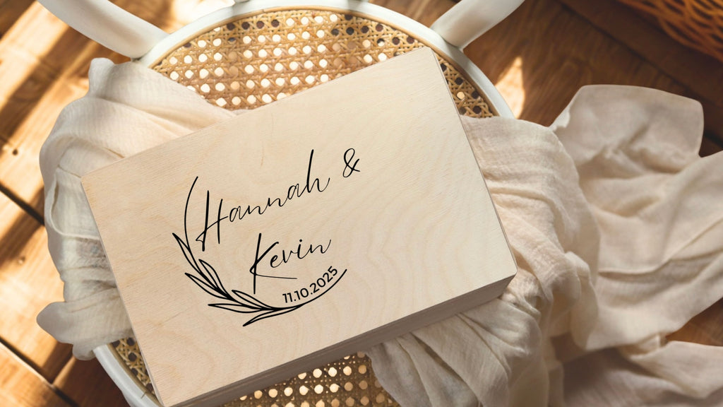 Erinnerungsbox mit Namen