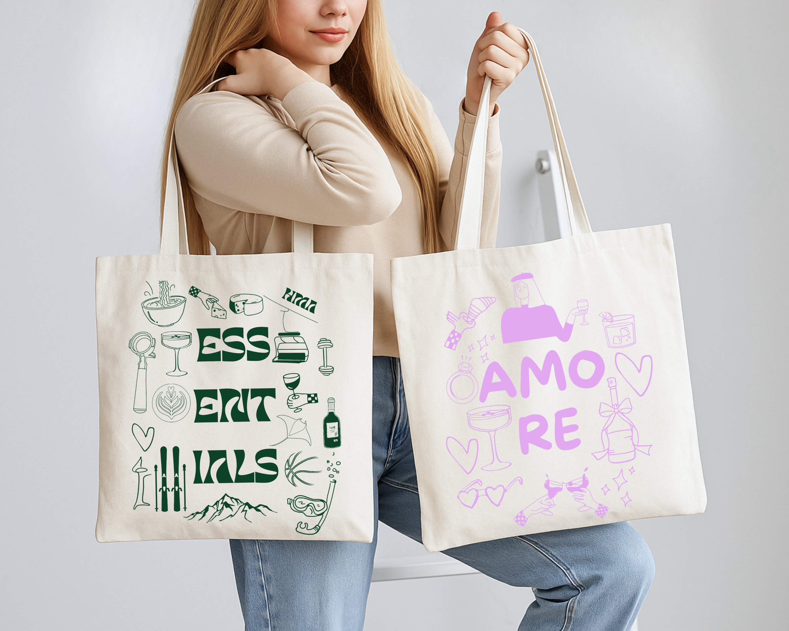 Personalisierte Baumwolltasche – individuell bedruckt nach Wunsch